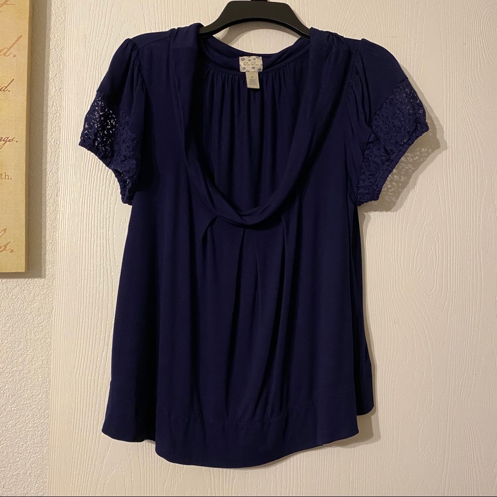 Anthropologie Ric Rac Top Size Small